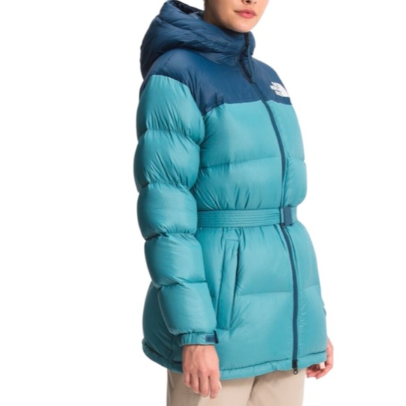 The North Face Women’s Nuptse Belted Mid Jacket - Picture 12 of 12